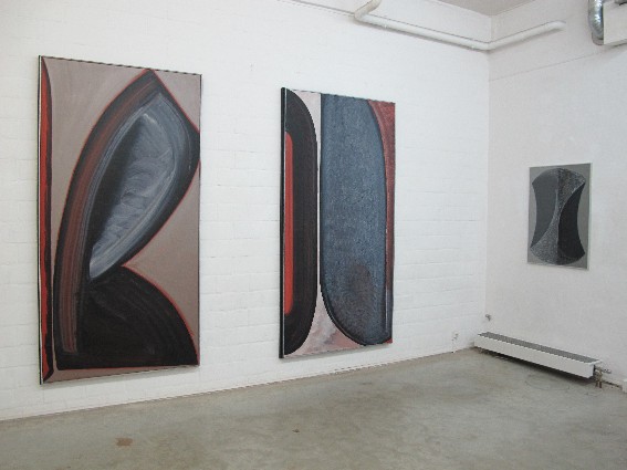 Exhibition view franck gribling, SPACESCAPES, nov.2012